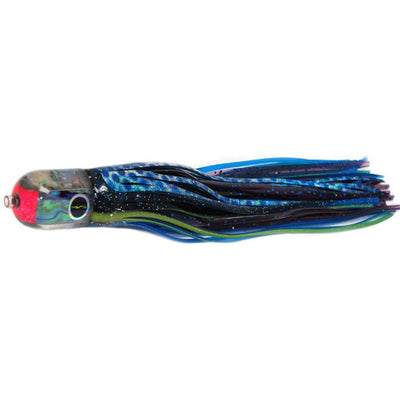 Black Bart Elk Hunt Light Tackle Lure - Black Blue Dot/Purple Foil - Bulluna.com