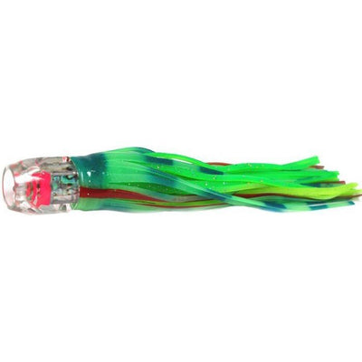 Black Bart Hex Jet Light Tackle Lure - Glow/Green Chart Dot - Bulluna.com