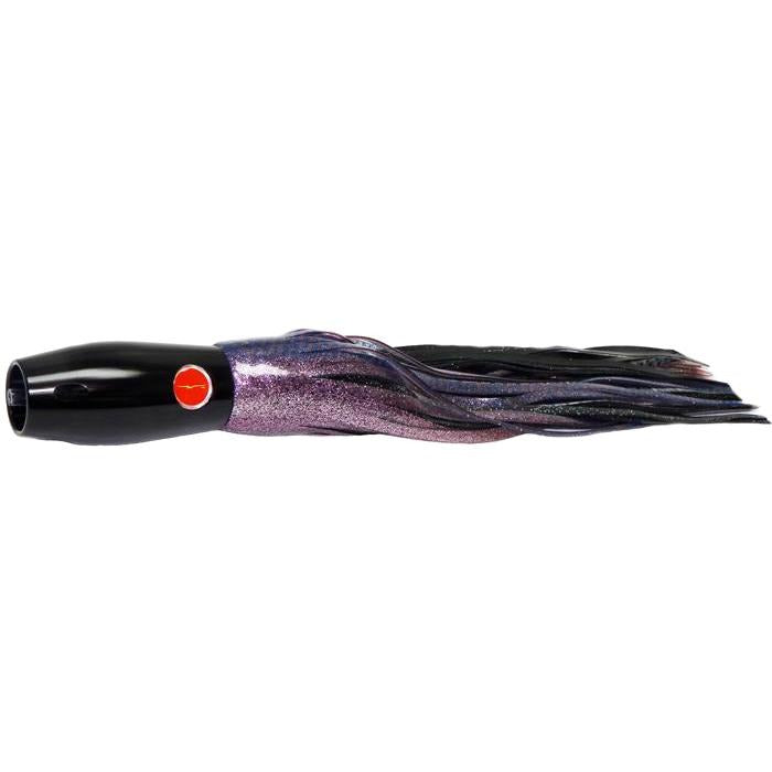 Black Bart Heavy Metal Kona Pro Jet Lure - Purple Blue Dot/Black Dot - Bulluna.com