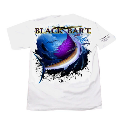 Black Bart Sailfish Short Sleeve T-Shirt - Bulluna.com