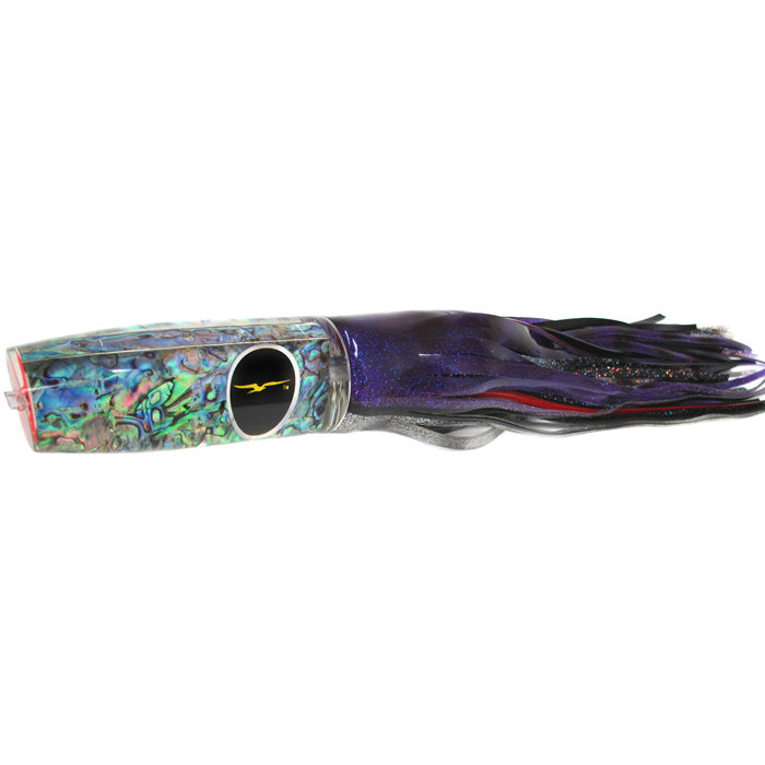 Black Bart Madeira Mama Heavy Tackle Lure - Purple/Black Dot - Bulluna.com